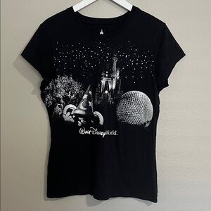 Disney World Black Walt Disney World Graphic Tee